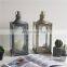 Fancy Wedding Centerpieces Table Decoration Colorful Metal Glass Lantern