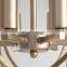 2021 Modern Nordic Golden Pendant Lamp Hanging European Style Candle Chandelier