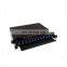 Cold-rolled 19 inch 1 U 12Core Fiber Patch Panel fdf 12 c rack with lc/apc adapter and pigtail lc patch panel