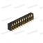 Denentech коннектор женского типа SMD двойного ряда H2.10 с шагом 1.27 мм