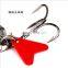 13g 6.5cm  trout Fishing Lure Hard Bait Sequins Noise Paillette Artificial Bait small hard sequins Spinner spoon lure