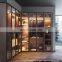 High Quality Customized Cloakroom Modern Aluminum Glass Door Walk in Wardrobe