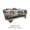 Italian Luxury Living Room Genuine Leather Sofa Set Classic Furniture Design Antique Sofas