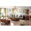 1+2+3 fashion couch camas classic hotel lounge leather living room sofa set furniture