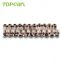 Topearl Jewelry Assorted Stainless Steel European Charm Bead Black White Rose Gold TCP14
