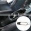 Suitable for 16-20 Models of Subaru BRZ/Toyota 86 Central Control Cup Holder Panel Frame Real Carbon Fiber (soft) 1 Piece Set