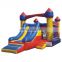 Funny 0.55 mm PVC bouncy with slide inflatable bouncer