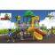 Home indoor small swing kids safety castle plastic pool water slide