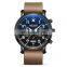 Megir 2149 Affordable Hand Watches Quartz Movement Waterproof Fashion Leather Men Watch Gift Set