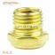 male thread brass air compressor silence valve muffler pneumatic silencer