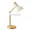 Modern Luxury Bed Wood Table Desk Night Light USB Charging Retractable LED Table Lamp