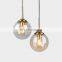Hot Selling LED Pendant Light Decoration Glass Ball Hanging Lighting For Living Room Modern LED Chandeliers