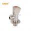 LIRLEE Durable Factory Price Full Turn Bathroom stainless steel angle valve 1/2