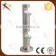 Famous style hot sell metal material silver/nickel curtain rods/curtain poles