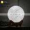 3D Moon Lamp с 3D-печатью, 16 RGB-цветами и пультом дистанционного управления