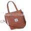 Classic design customization youthful and fashion multiple color shopping casual shoulder corduroy canvas bags with long handle