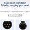 Hot sale product EV Charger 32A AC European Standard type 2 male and female head extended line Double Head Gun