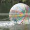 TPU/PVC transparent inflatable water walking ball ,ball shaped water bottle for kids and adults