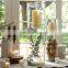 Glass Dispaly Hurricane Pillar Votive Taper Candle Cups