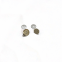 18MM rolled nickel color embossed disc-shaped magnetic button