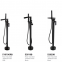 Space-saving     dual control design     pulse-type water flow Shower column set series