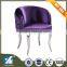 Modern fabric cafe chair and recreational chair