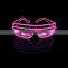 Wire Neon LED Flashing Rave Costume Party Club Disco Light Up Toys Shutter Shaped Glasses                        
                                                Quality Choice