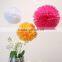 Tissue paper pom poms artificial flowers balls birthday Wedding decoration kids party supplies