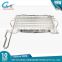 Stainless steel barbecue fish basket