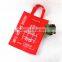 Customized promotional non woven machine parts packing bags