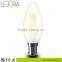 Hot !!! UL certificate All glass no plastic E12 dimmable filament bulb led