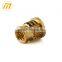Knurled brass insert nut from China factory