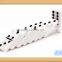 Double 6 snow white domino pack in wooden box