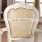 Commercial Furniture Wood Hotel Arm Chair French Antique Chair