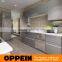 2016 Oppein New Design Grey Acrylic Finish Kitchen Cabinet