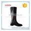 Black Brown Riding Rubber Rain Boots shoes