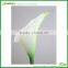 wholesale top quality real touch mini calla lily in white green
