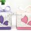 25pcs/lot Sweet Hollow Out Heart Candy Favor Paper Box Wedding Party Gifts Present Packaging Die Cut DIY Square Boxes