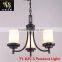 Led Simplicity Iron Lighting With White Lampshade For Dining room/Bedroom Decoration