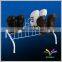 Small design metal floor stand shoe rack for children