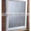 pvc single tilt and turn window with clear glass