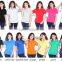 hot sale ladies custom Y/D strips polo shirt made in China