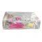 Acrylic Transparent square soap box with the leachate accessories