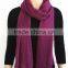 Plain Color Modal Scarf with fringe