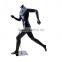 Abstract Male Tennis Player Mannequin -- Silver