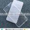 Clear transparent TPU soft case gel back cover for iPhone 6 6s Plus with dust Plug