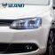 CE CCC E-mark certifications headlight type VW jetta sagitar led head light head lamp assembly