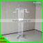 2015 Stylish High quality metal 4 way clothing display rack/4 way clothes display rack