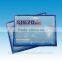 Resealable soft plastic fishing bait lures packaging bags with clear window