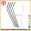 Straight Stainless Steel 304 Drinking Straw With Thread